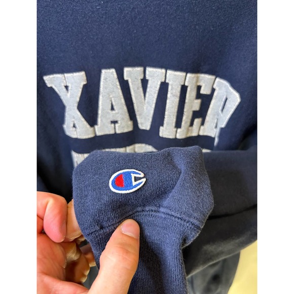 Vintage 80s Xavier Champion Reverse Weave - Picture 3 of 4